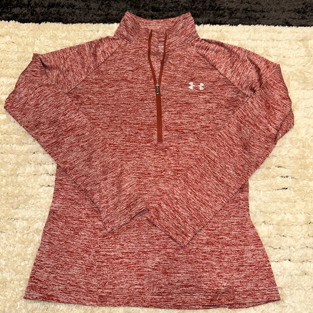 Under armour heat gear half zip up